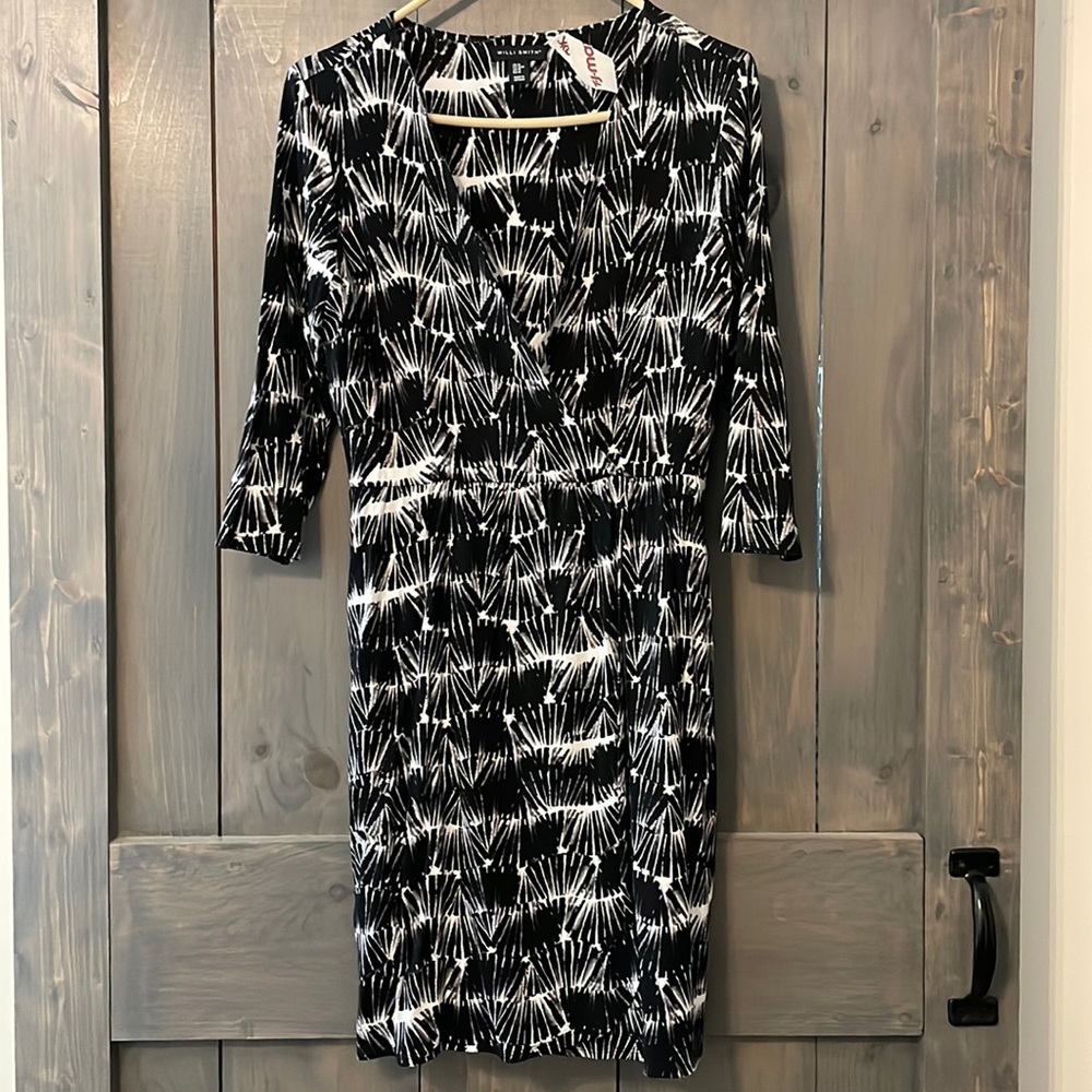 NWT Faux Wrap Willi Smith Dress